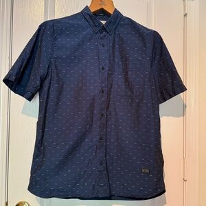 Scotch & Soda Dark Blue Casual Button Down Shirt - XL